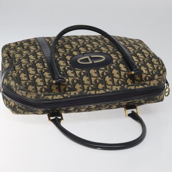 DIOR Trotter Canvas Hand Bag Navy - Picture 6 of 12